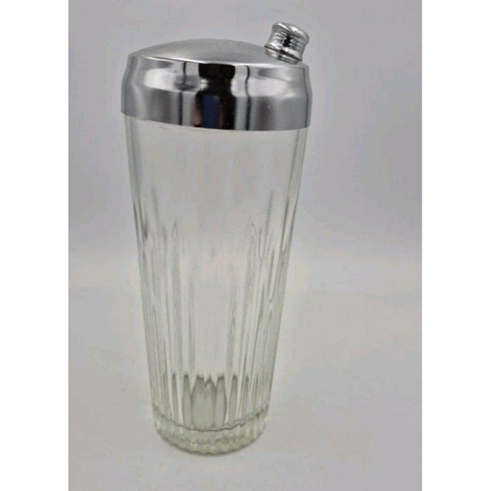Vintage Indiana Glass "Cocktailer" Cocktail Shaker
